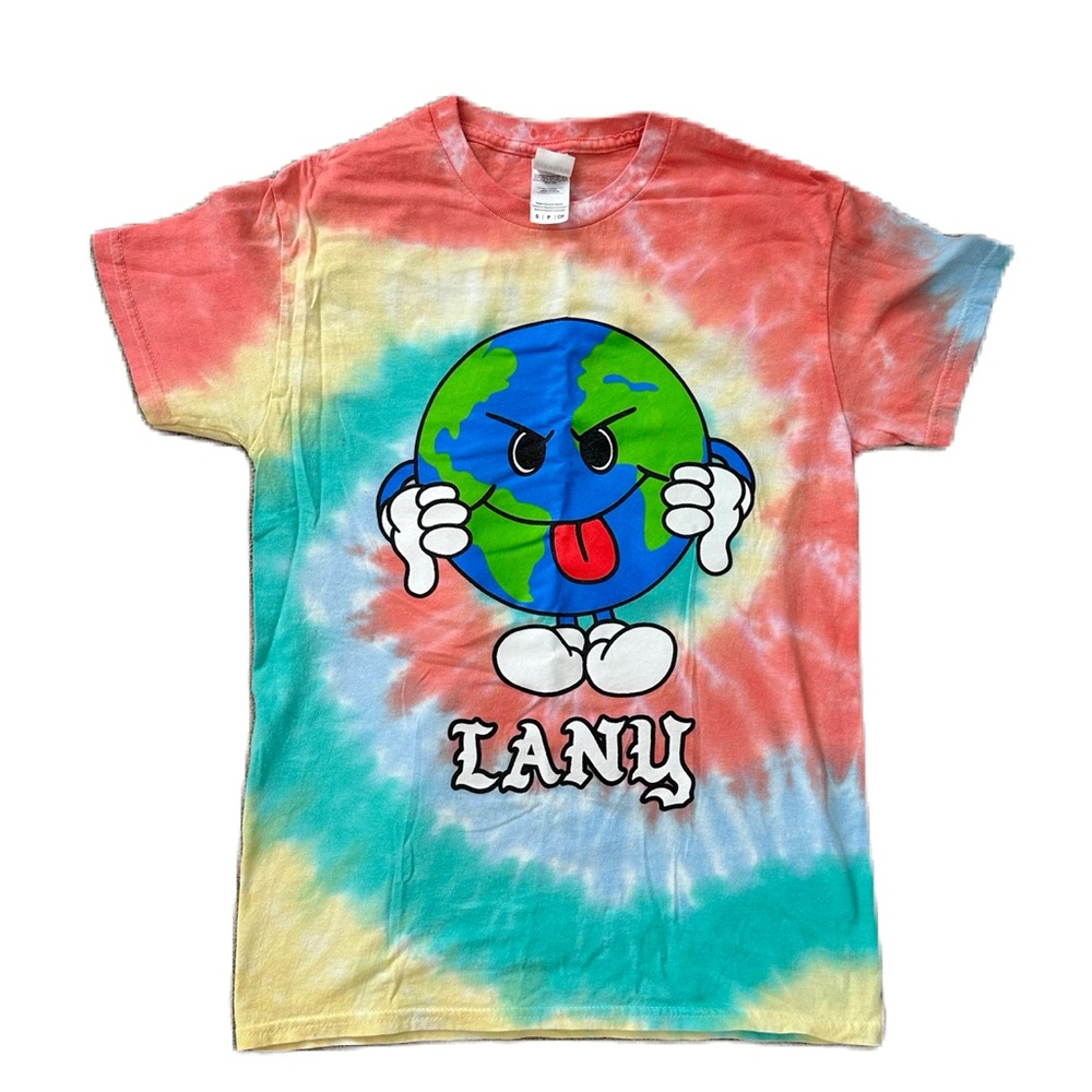LANY world’s worst band tie dye t shirt